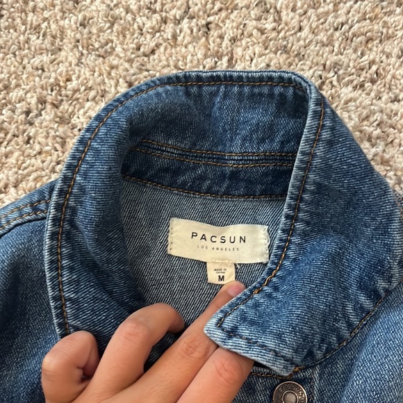 Oversized jean jacket - Picture 2 of 2